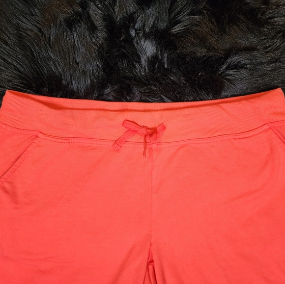 Athletic Works Essential Athleisure Gym Shorts Coral Women's Size XL (16/18) - Picture 3 of 4